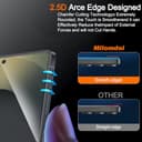 Milomdoi 3 Piezas Protector Pantalla para Samsung Galaxy S25 Ultra Cristal Templado Accesorios con 3 Piezas Protector Cámara [Compatible Huellas Dactilares] - 5