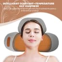 3 in 1 Neck Massager Almohada, Masajeador Espalda y Cervical Almohada con Vibración y Tracción, para Hogar y Oficina Aliviar el Dolor De Tejidos Profundos (Gris) - 8