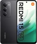 Xiaomi Redmi 15 5G Smartphone 8GB+256GB, Massive 7000mAH Battery, 144Hz 6.9" FHD Display, Quad-curved Design, 50MP AI Dual Camera, 33W Fast Charging Midnight Black (2 Years Warranty+No In-box Charger) - 2