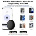 Air Tags-Android Smart Tag, Bluetooth Tracker, Compatible with Google's ‘Find My Device’ App (Android Only) for Keys, Luggage, Backpacks, Purses, and Other Items (Black, 4 Pack) - 3