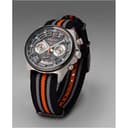 Seiko Herren-Uhr Quarz Edelstahl mit Textilband SSB403P1 - 3