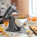 Kitchenaid Planetaria - Artisan - Robot da Cucina con testa inclinabile e 7 accessori - 4.8 L - Impastatrice - Color Argento medaglia - 5