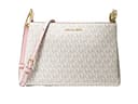 Michael Kors Trisha - Bandolera mediana de piel con triple compartimento, Medium - 1