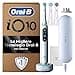 Oral-B Spazzolino Elettrico Ricaricabile iO 10 Bianco, 3 Testine, 1 Custodia Da Viaggio Ricaricabile, 1 Spazzolino - 1