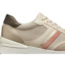 Geox D Desya A, Zapatillas Mujer, Lt Taupe Lt Gold, 38 EU - 9