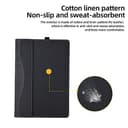 Laptop-Hülle für Lenovo ThinkPad X1 Carbon Gen 9 X1 Carbon Gen12/10/Gen11 X1 Yoga Gen 8 7 6case2023 All-Inclusive-Schutzhülle 14 Zoll (35,6 cm), PU-Leder, Innentasche (Dunkelgrau) - 8