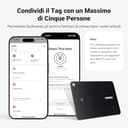 UGREEN FineTrack Slim Smart Finder Localizzatore Supporto iOS Tracker Bluetooth Card Scheda Localizzazione per Portafoglio Passaporto Bagaglio Valigia Borsa IP68 Impermeabile - 8