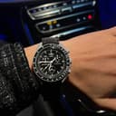 TStrap Leder Moonswatch Swatch Armband – Schwarz kalbsleder Omega Swatch Lederarmband Ersatz – Echtleder Uhrenarmband 20mm Moonwatch fur Herren Damen - 4