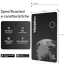 VOCOlinc Air Card Tag Compatibile con Android Google Funzioni Trova o iOS Apple Dov'è App, Ricaricabile Wallet Tracker Card Bluetooth Localizzatore per Portafoglio/Bagaglio/Zaino Borsa, 1 Pezzi - 9