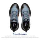 BROOKS 1104261D004 Cascadia 18 Men Citadel/Ebony/Lime UK 9 - 4