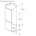Bosch KIN965SE0 Serie 2, Frigorifero combinato da incasso, Total No Frost, MultiBox XXL, Luce LED, Allarme porta aperta, Cerniera a traino, 193.5x54.1 cm - 2