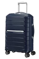 Samsonite Flux - Spinner S, Bagaglio a mano espandibile, 55 cm, 37/44 L, Blu navy (Navy Blue) - 1
