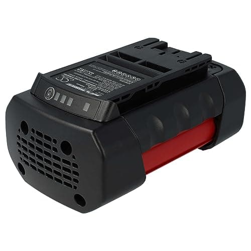 vhbw 1x Batería Compatible con Bosch FL36, Art 30-36 LI, ALB 36 LI, AKE 30 LI, AHS 54-20 LI Herramienta de jardín cortacésped 5000mAh 36V Li-Ion