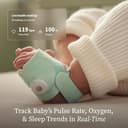 Owlet Dream Duo (3rd Gen) – Medically-Certified Smart Baby Monitor with Sock & HD Video Cam, Tracks Pulse Rate, Oxygen & Sleep, 2K HD Video, Cry & Motion Alerts, Temp Monitoring | Bedtime Blue - 4