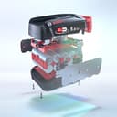 Bosch Akku-Staubsauger Unlimited Gen2 Serie 8 BSS82SIL1, beutellos, bis 45 Min Laufzeit, austauschbarer Akku, Schnellladegerät, LED-Beleuchtung, XXL-Polsterdüse, Fugendüse, alle Bodenarten, Silber - 15