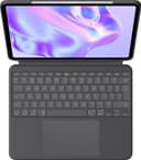 Logitech Combo Touch iPad Pro 13-inch (M4 & M5)(2024 & 2025) Keyboard Case - Detachable backlit keyboard with kickstand, comfortable typing, multi-use mode, QWERTY UK English Layout - Graphite - 2