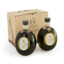 Aceite de oliva virgen extra dúo picual y arbequina pack 2 x 750 ml botella plástico | aove gourmet extraído en frío | aceite premium español cocina diaria | sancho la mancha, dop campo de montiel. - 1