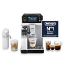 De’Longhi Eletta Ultra – Cafetera Superautomática con Jarra de leche automática, 50+ Bebidas Calientes y Frías, Silent Technology, Pantalla Táctil a Color, Color Metal (ECAM472.85.MB) - 1