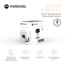 Motorola Nursery PIP1010 CON Baby Monitor-mit Kamera-Schwenken, Neigen, Zoomen und Nachtsicht-Wandhalterung-Motorola Nursery App-Raumtemperatur, Zwei-Wege-Kommunikation und Schlaflieder, Schwarz - 2
