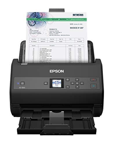 Epson Workforce ES-865 Scanner per documenti duplex a colori con driver Twain