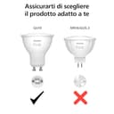 Philips Hue White and Color Ambiance, Faretto LED Smart GU10, Luce Bianca da Calda a Fredda, 400lm, Compatibile con Bluetooth, controllo vocale con Alexa, Apple Home e Google Assistant - 5