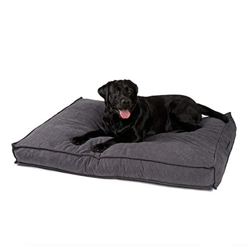 JAMAXX Premium Hundekissen Orthopädisch Weich Memory Foam, Waschbar, Nässeschutz Wasserabweisend - Dicke Füllung Visco Elastisch, Flauschig Samtartiger Stoff, Hundebett PDB1001