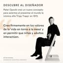 Stokke Tripp Trapp Baby Set2, color natural - Ideal para bebés de 6 a 36 meses - Convierte la silla Tripp Trapp (fabricadas después de mayo 2003) en una cómoda trona - 7