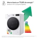 LG F4WR5509A1W - Lavadora Inteligente, 9Kg, 1400rpm, Carga Frontal, AI Direct Drive, TurboWash 360º, Autodosificador, Clasificación A, Serie 500, Blanco - 5