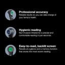 Braun Sensian 7 Termometro frontale senza contatto , Tecnologia Age Precision , 3 in 1 , Display digitale con codifica a colori , Adatto a neonati e bambini , Marchio #1 tra i dottori 1|BNT400 - 9