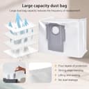 iRobacc 21 Pcs Replacement Parts for Roborock S8 PRO Ultra, 2 Main Brushes 4 Side Brushes 4 Dust Bags 4 HEPA Filters 4 Mops etc. - 4