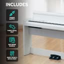 Korg LP-380U - Digital Piano with Stand - White - 5