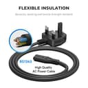 HKY 16V Power Supply Adapter for Fujitsu ScanSnap iX1500 iX1400 iX1600 iX500 SV600 S510 Document Scanner PA03770-B001 PA03770-B215 PA03656-B005 PA03820-B111 PA03820-B235 PA03770-B635 UK Mains Charger - 3