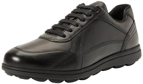 Geox U Spherica Ec12, Scarpe da Ginnastica Uomo, Nero, 43 EU