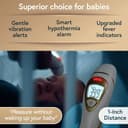 iProvèn Pro Series | Non-Touch Forehead Thermometer with Ear Function | Superior Accuracy for Adults, Kids, Babies | Premium Digital Thermometer for Adults and All Ages | Quiet Fever Alarms - 5