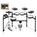 Set de Batería Eléctrica ACE-360 con Pads de 8", 3 Platillos de 12" con Choke, Hi-Hat Independiente 12", Bombo 5", 918 Sonidos, Conexión Bluetooth para Avanzados - 1