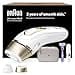 Braun IPL Silk Expert Pro 5, Visible Hair Removal For Women and Men,PL5137, White/Gold & Face Mini Hair Remover, Facial Hair Remover for Women Mini-Sized Design, FS1000, White - 1