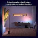 Philips Hue White and Color Ambiance Gradient Signe, Lampada da Tavolo LED con Luci Smart, Lampada da Tavolo Design con Bluetooh, Nera - 3