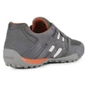 Geox Herren Uomo Snake L Sneakers, Lt Grey Anthracite, 42 EU - 7