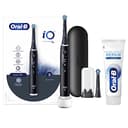 Oral-B Spazzolino Elettrico Ricaricabile iO6 Nero Con Custodia Da Viaggio, 1 Spazzolino + 1 Dentifricio Gengive & Smalto Repair, Classico-Menta 75ml - 1