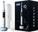 Oral-B Cepillo de dientes eléctrico iO Series 10, 7 modos de limpieza, cuidado dental, iOSense, pantalla a color y estuche de viaje de carga, diseñado por Braun, Stardust White - 1