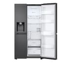 LG GSJE81EPBD Side-by-Side Kühlschrank mit Eis-, Crushed Ice- & Wasserspender, 628 L, interner Wassertank, UVnano, DoorCooling+, LINEARCooling, Wi-Fi, Metallic Black [Energieklasse D] - 6