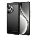 Vavies Case for Realme GT 6/for Realme GT 6T/for Realme GT Neo6/for Realme GT Neo6 SE Carbon Fiber Case Slim Soft TPU Case Shock-Absorption Protective Shockproof Phone Cover for Realme GT 6 Black - 1