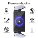 amFilm 3 Stück Displayschutzfolie aus Gehärtetem Glas für PlayStation Portal Remote Player 8 Zoll – PlayStation 5 mit Einfachem Installationskit, Transparentes Ultra HD, Kratzfest, Anti-Fingerabdrücke - 3