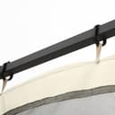 Outsunny Moskitonetz für 3x4 m Pavillon 4 Seitenteile Fliegennetz mit Haken Reißverschluss Mückennetz Insektenschutz Fliegengitter Nylon-Mesh Schwarz - 8