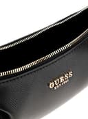 GUESS Amorette Top Zip Shoulder Bag, Bolsa de Hombro Mujer, Black, Talla única - 3