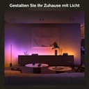 Philips Hue White & Color Ambiance Gradient Lightstrip Erweiterung (1 m), dimmbarer LED Streifen für das Hue Lichtsystem mit 16 Mio. Farben, Farbverläufen, smarte Lichtsteuerung über Sprache oder App - 3