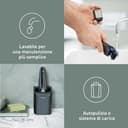 Panasonic Series 900 ES-LV9U 5-Lama Rasoio Elettrico Per Gli Uomini Con Pulizia Automatica, Sensore Di Barba Reattivo E Supporto Di Ricarica, Bagnato E Asciutto Rasoio Cordless - 8