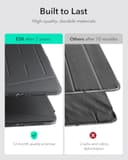 ESR Funda para iPad Pro 13 Pulgadas M5/M4 (2025/2024), Soporte Vertical, Múltiples Ángulos de Soporte, Funda Ultraestable para iPad Pro 13" con Portalápices, Serie Flip Híbrida,Negro - 9