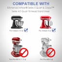 Lunaanda Tappetino Scorrevole Compatibile con KitchenAid 4.5-5 Qt Stand Mixer, Tappetino per Miscelatore da Cucina, Tappetino Scorrevole per Robot da Cucina Accessori, Parti di Ricambio per Mixer - 5