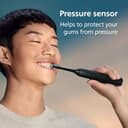 Philips Sonicare DiamondClean 9000 Electric Toothbrush, Sonic Toothbrush with App, Pressure Sensor, 4 Brushing Modes, 3 Intensity Levels, Charging Glass, Black & Rosegold, Dual Pack, Model HX9914/57 - 4